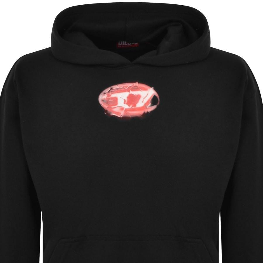 Diesel Boxt K3 Hoodie Black | Mainline Menswear us